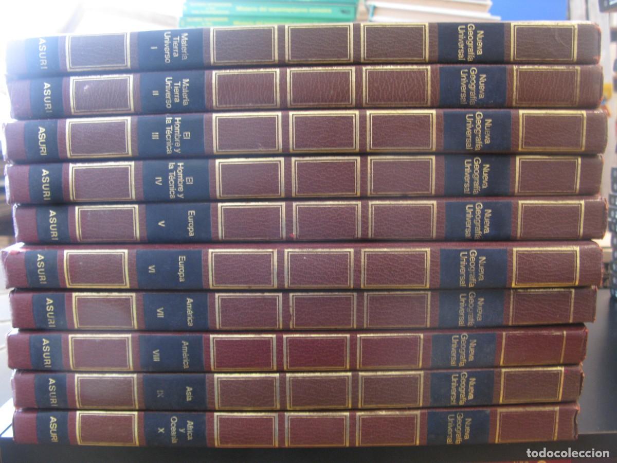 Libros de segunda mano: Nueva Geograf&iacute;a Universal 10T por Satur Ab&oacute;n P&eacute;rez y otros de Ed. Asuri en Bilbao 1980