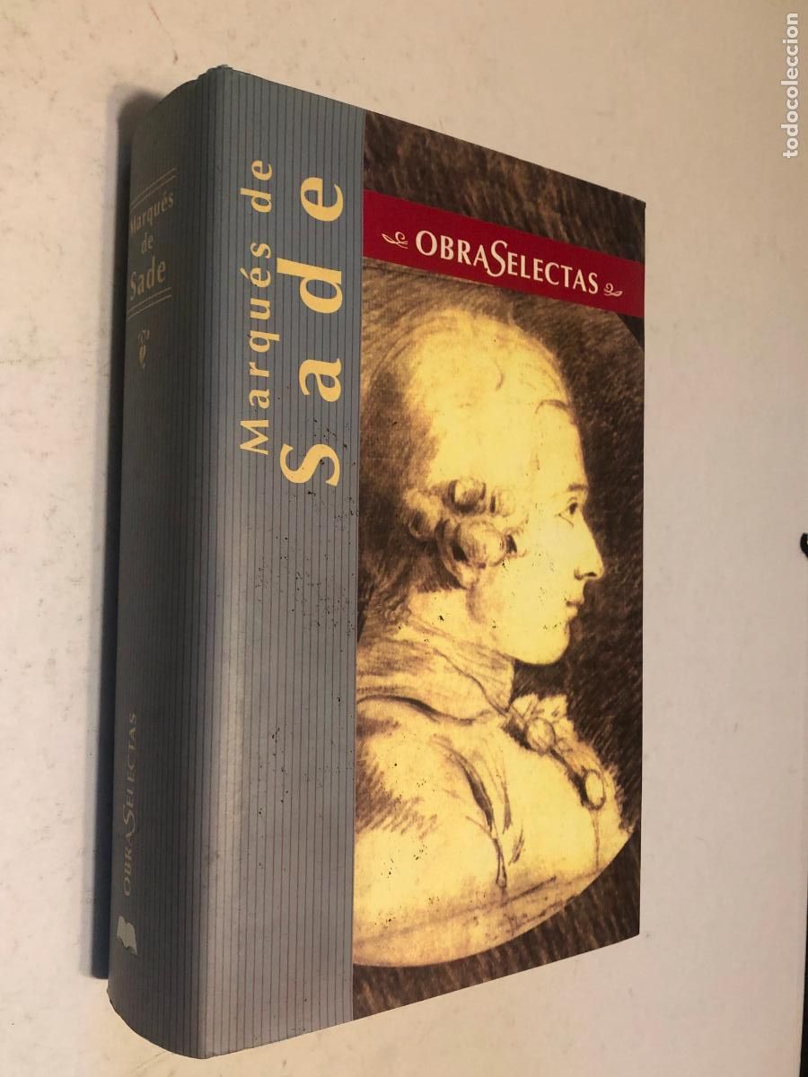 Libros de segunda mano: Libro Obras Selectas Marqu&eacute;s de Sade - Edimat A&ntilde;o 2000 Tapa Dura Sobrecubierta