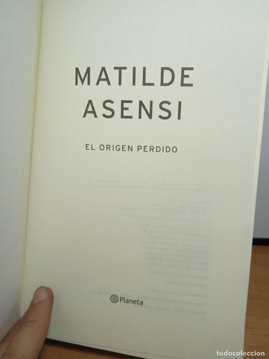 Libros de segunda mano: Libro El origen perdido | Matilde asensi | 2004