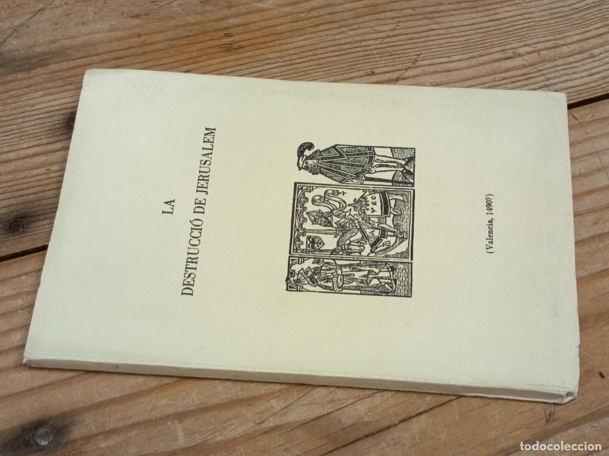 Libros de segunda mano: Sin fecha - La Destrucci&oacute; de Jerusalem. Edici&oacute;n Facs&iacute;mil