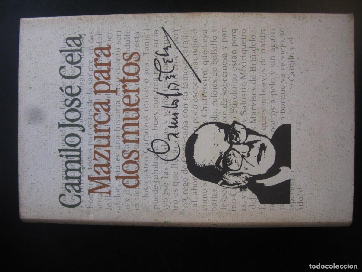 Libros de segunda mano: CAMILO JOS&Eacute; CELA MAZURCA PARA DOS MUERTO