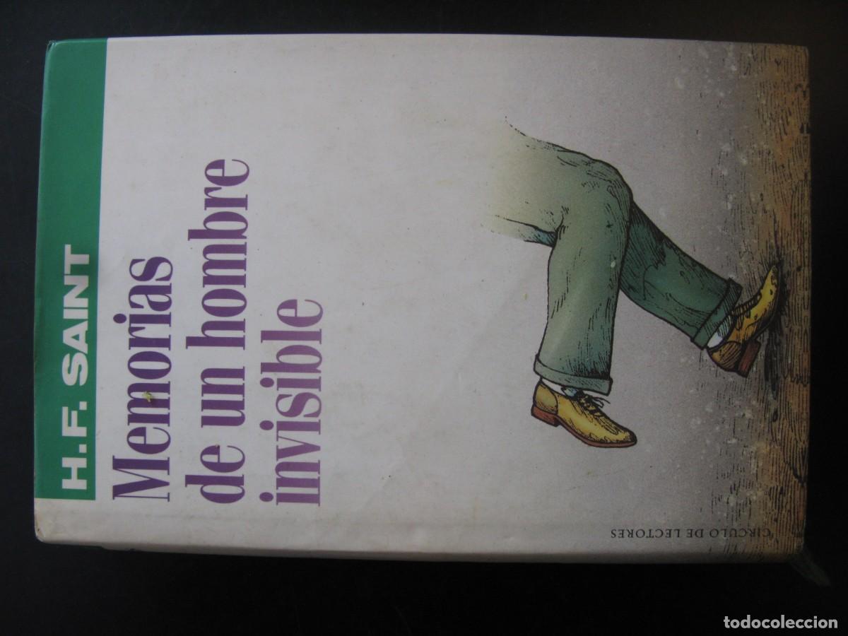 Libros de segunda mano: Memorias de un hombre invisible.- Saint, H. F.