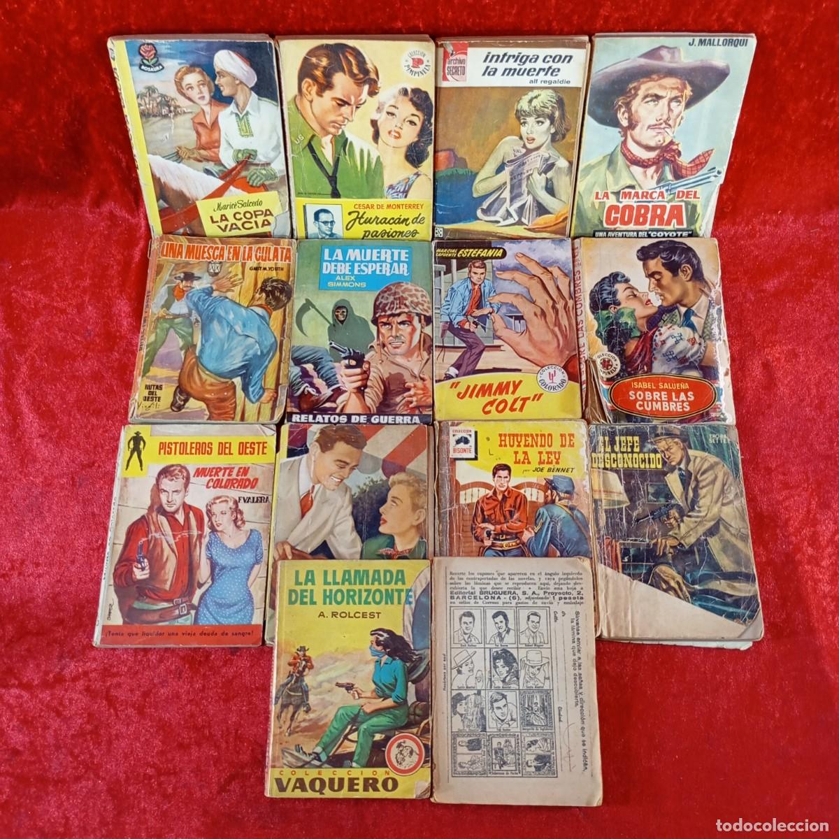 Gebrauchte B&uuml;cher: LOTE 14 LIBROS - NOVELAS JUVENILES - ROMANTICA, ACCI&Oacute;N - EDITORIAL BRUGUERA - VER FOTOS / 5616