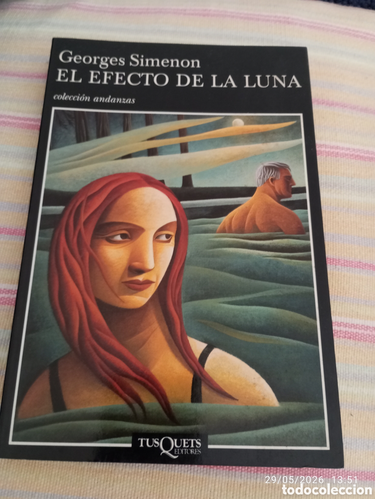 Libros de segunda mano: Georges Simenon . El efecto de la luna .Tusquets .