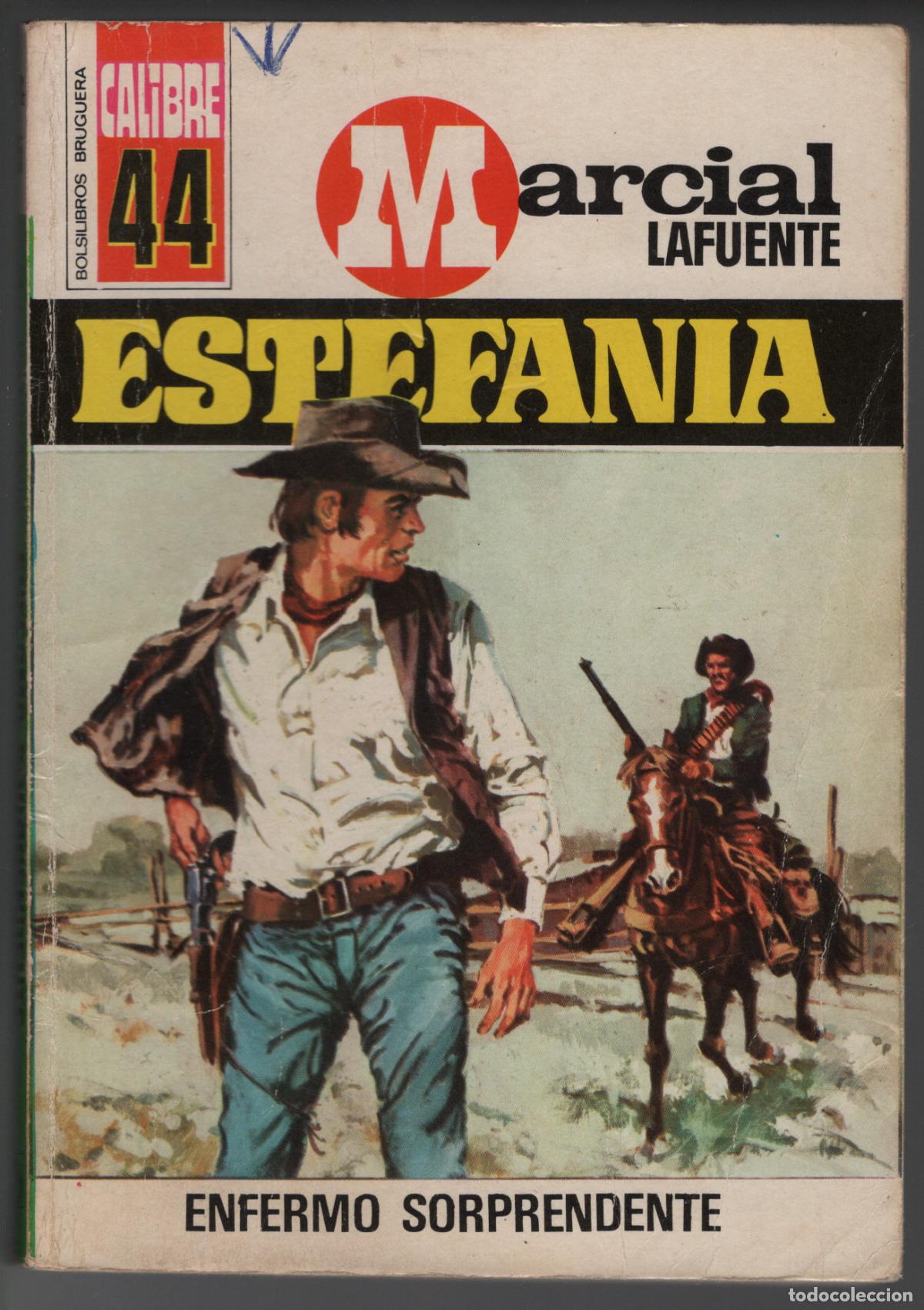Livres d'occasion: CALIBRE 44 N&ordm; 85 - ENFERMO SORPRENDENTE - ESTEFANIA - BOLSILIBRO BRUGUERA