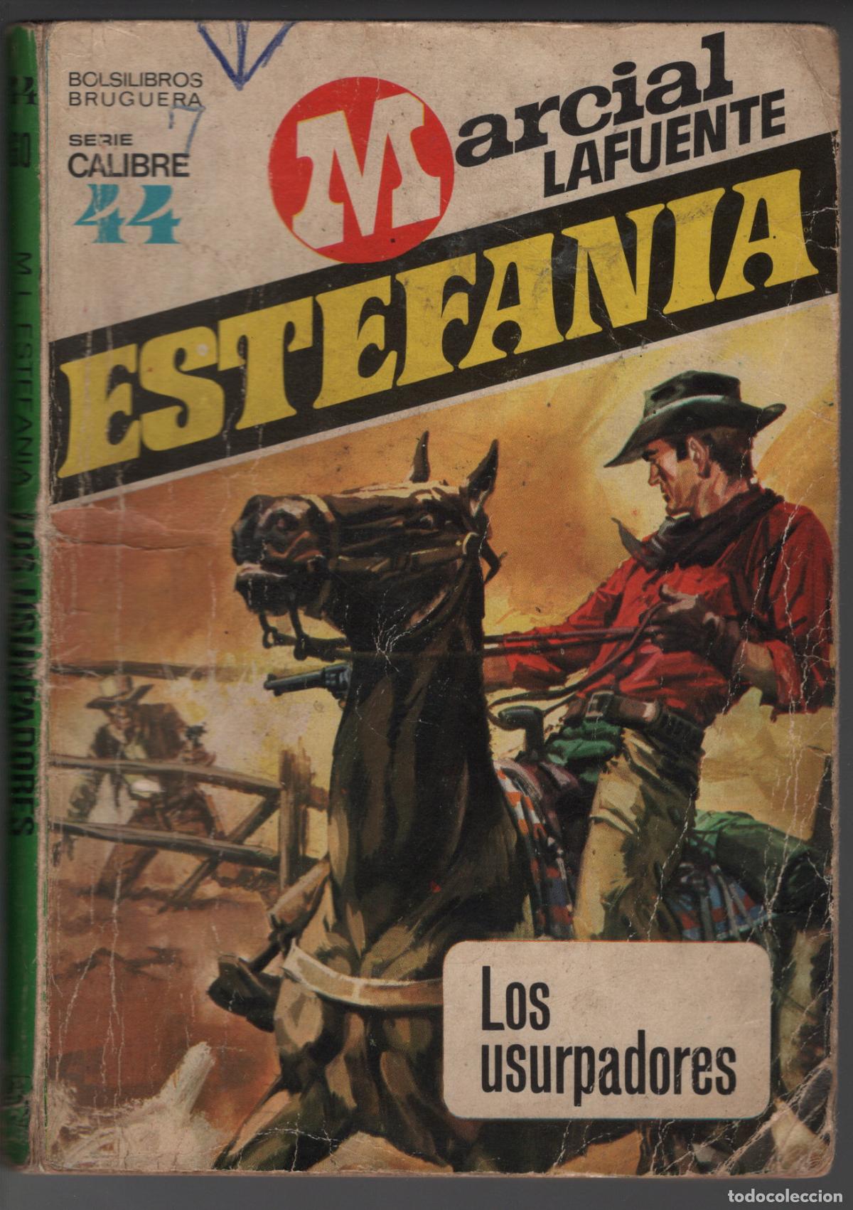 Livres d'occasion: CALIBRE 44 N&ordm; 60 - LOS USURPADORES - ESTEFANIA - BOLSILIBRO BRUGUERA