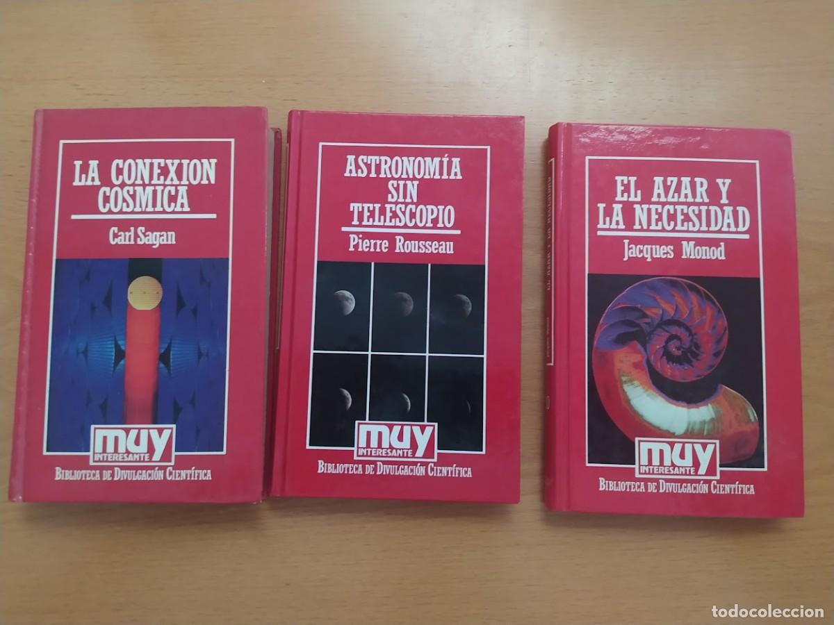 Libros de segunda mano: LOTE LIBROS MUY INTERESANTE, BIBLIOTECA DIVULGACION CIENTIFICA