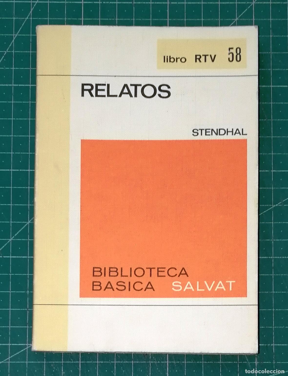 Libros de segunda mano: RELATOS (Biblioteca B&aacute;sica Salvat RTV ; 58) / Stendhal. - Salvat : Alianza, D.L. 1970