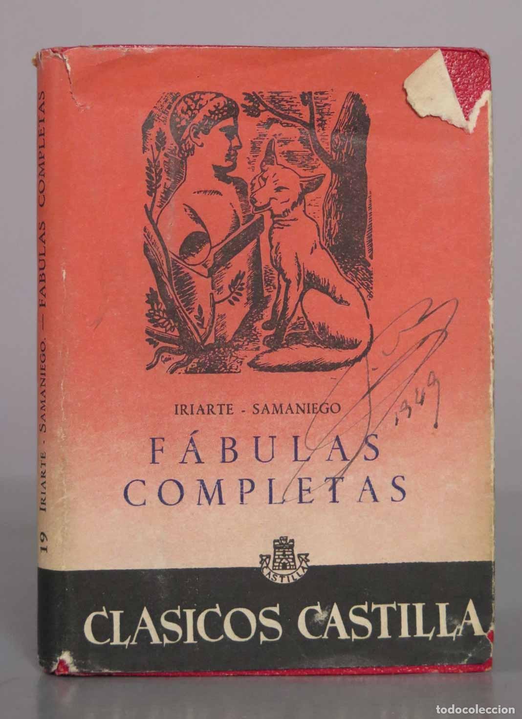 Libros de segunda mano: F&aacute;bulas Completas - Iriarte, Samaniego - Editorial Castilla
