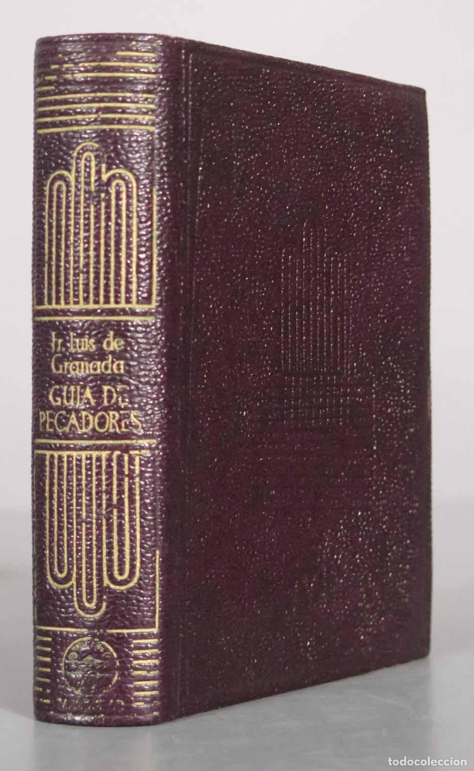 Second hand books: Gu&iacute;a de pecadores - Fray Luis de Granada - Aguilar - CRISOL 1945