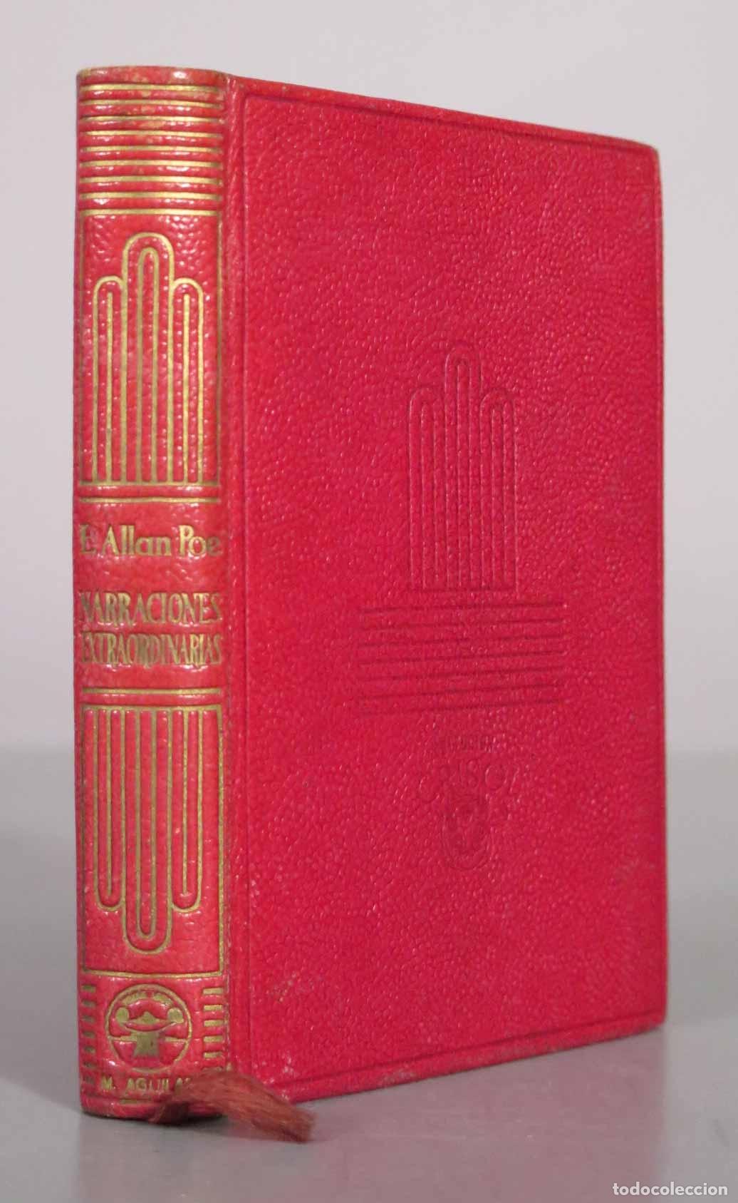 Second hand books: EDGARD ALLAN POE NARR&Aacute;CIONES EXTRAORDINARIAS. AGUILAR. CRISOL. 1946