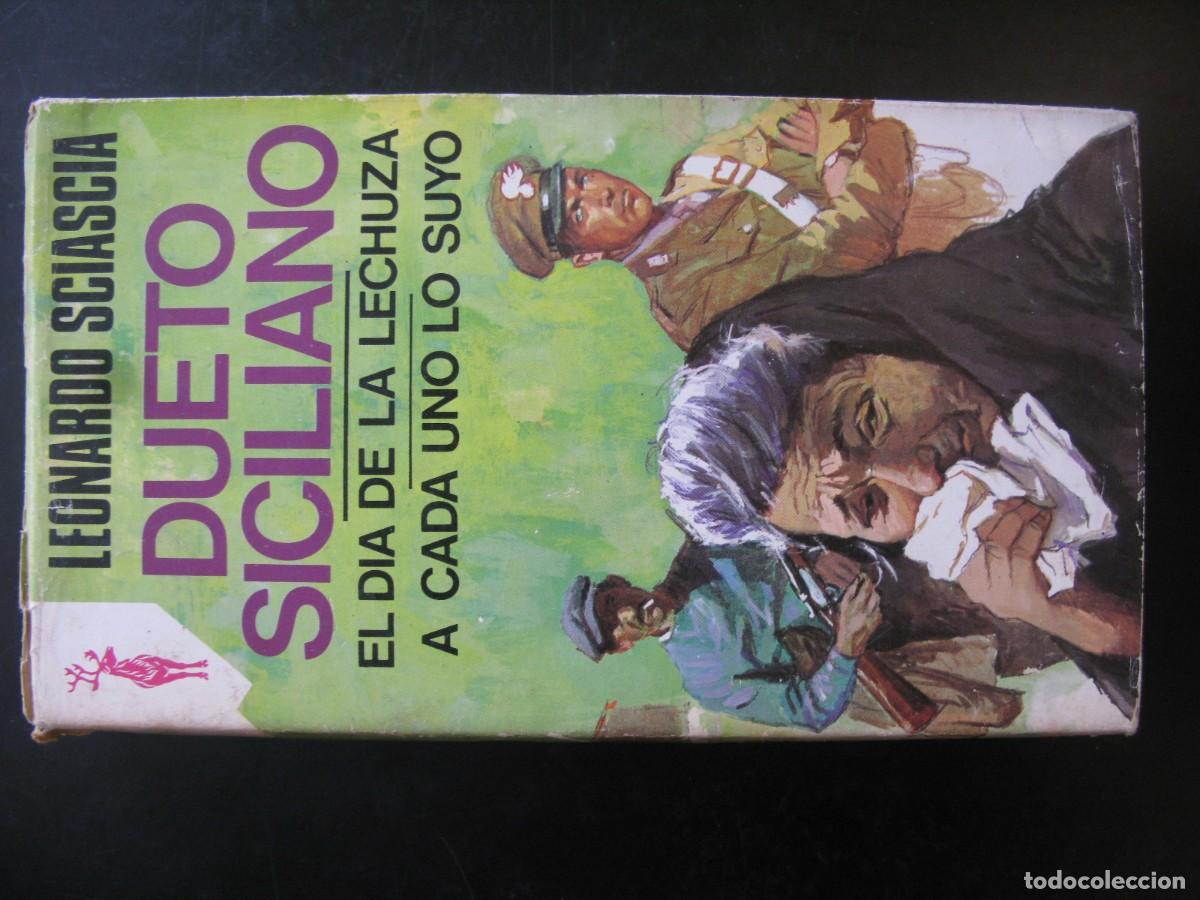 Libros de segunda mano: DUETO SICILIANO - LEONARDO SCIASCIA