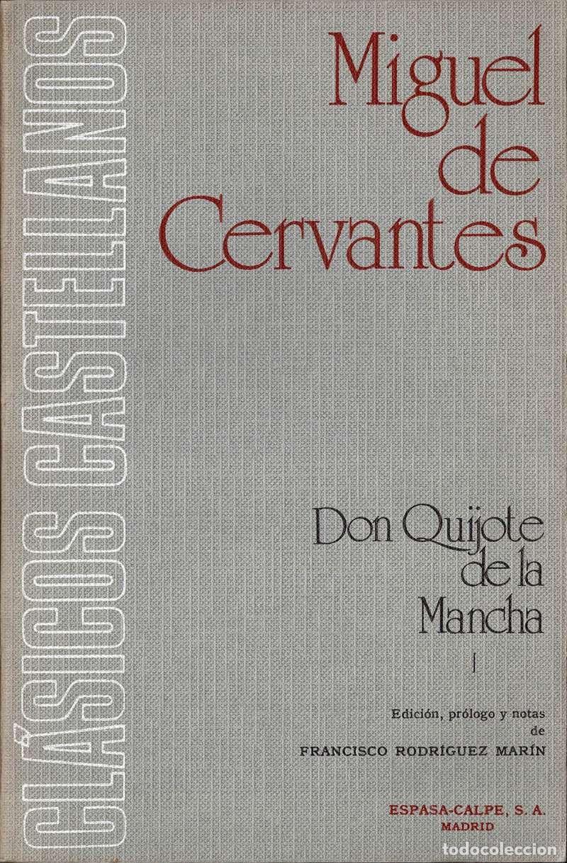 Libros de segunda mano: El Ingenioso Hidalgo Don Quijote de la Mancha, I - Miguel de Cervantes Saavedra