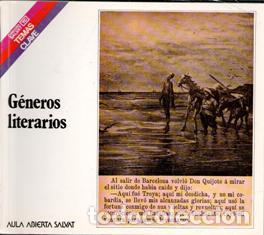 Libros de segunda mano: Generos literarios. Francisco Abad Nebot. Aula Abierta Salvat