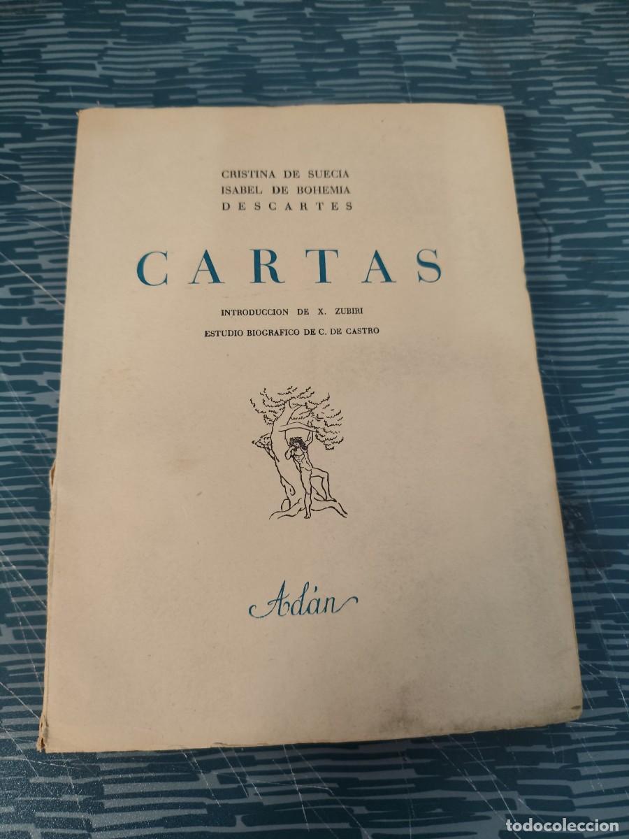 Libros de segunda mano: CARTAS,CRISTINA DE SUECIA, ISABEL DE BOHEMIA,DESCARTES,ADAN EDITORIAL 1944, INTONSO.