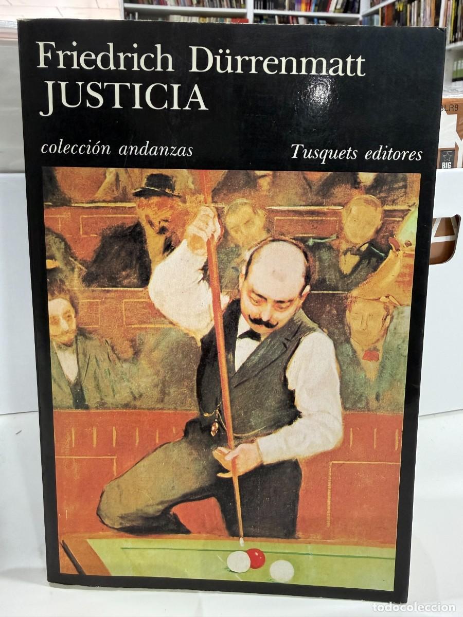 Libros de segunda mano: Justicia - Friedrich Durrenmatt - Tusquets Andanzas 1986