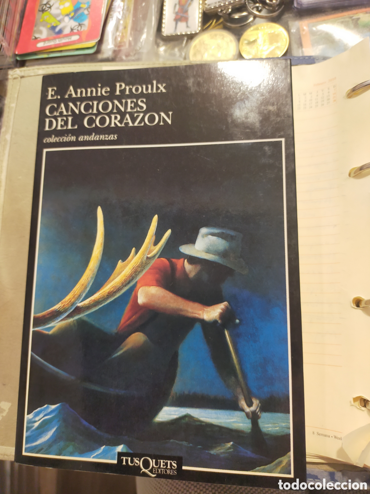 Libros de segunda mano: CANCIONES DEL CORAZ&Oacute;N E. ANNIE PROULX TUSQUETS