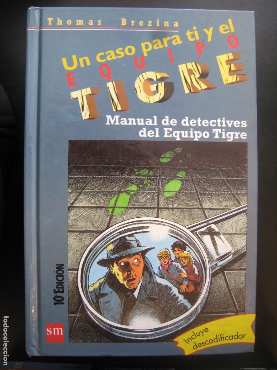 Gebrauchte B&uuml;cher: MANUAL DE DETECTIVES DEL EQUIPO TIGRE - Brezina,Thomas
