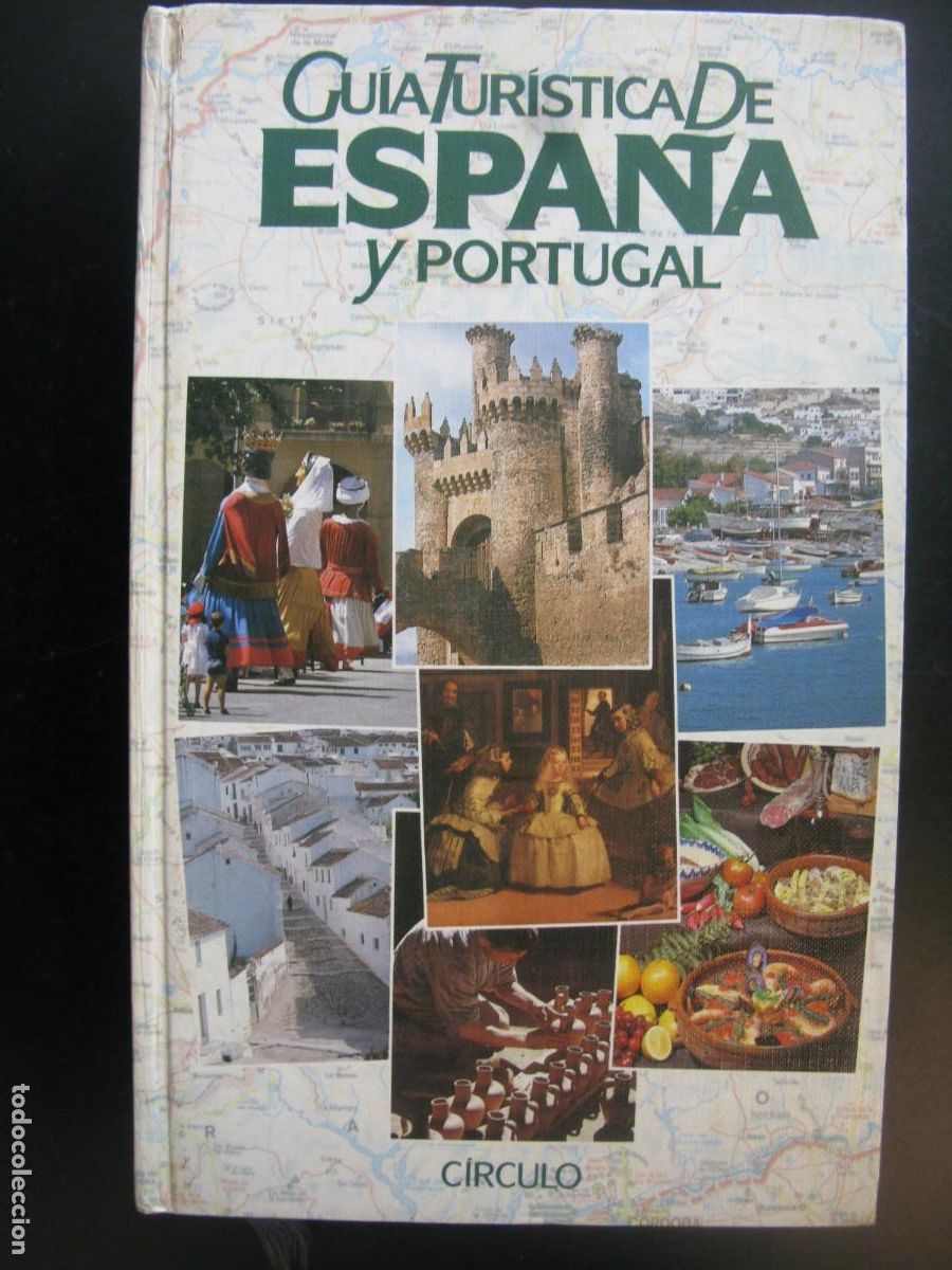 Libros de segunda mano: GUIA TURISTICA DE ESPA&Ntilde;A Y PORTUGAL,CIRCULO DE LECTORES,1986,415 P&Aacute;G.