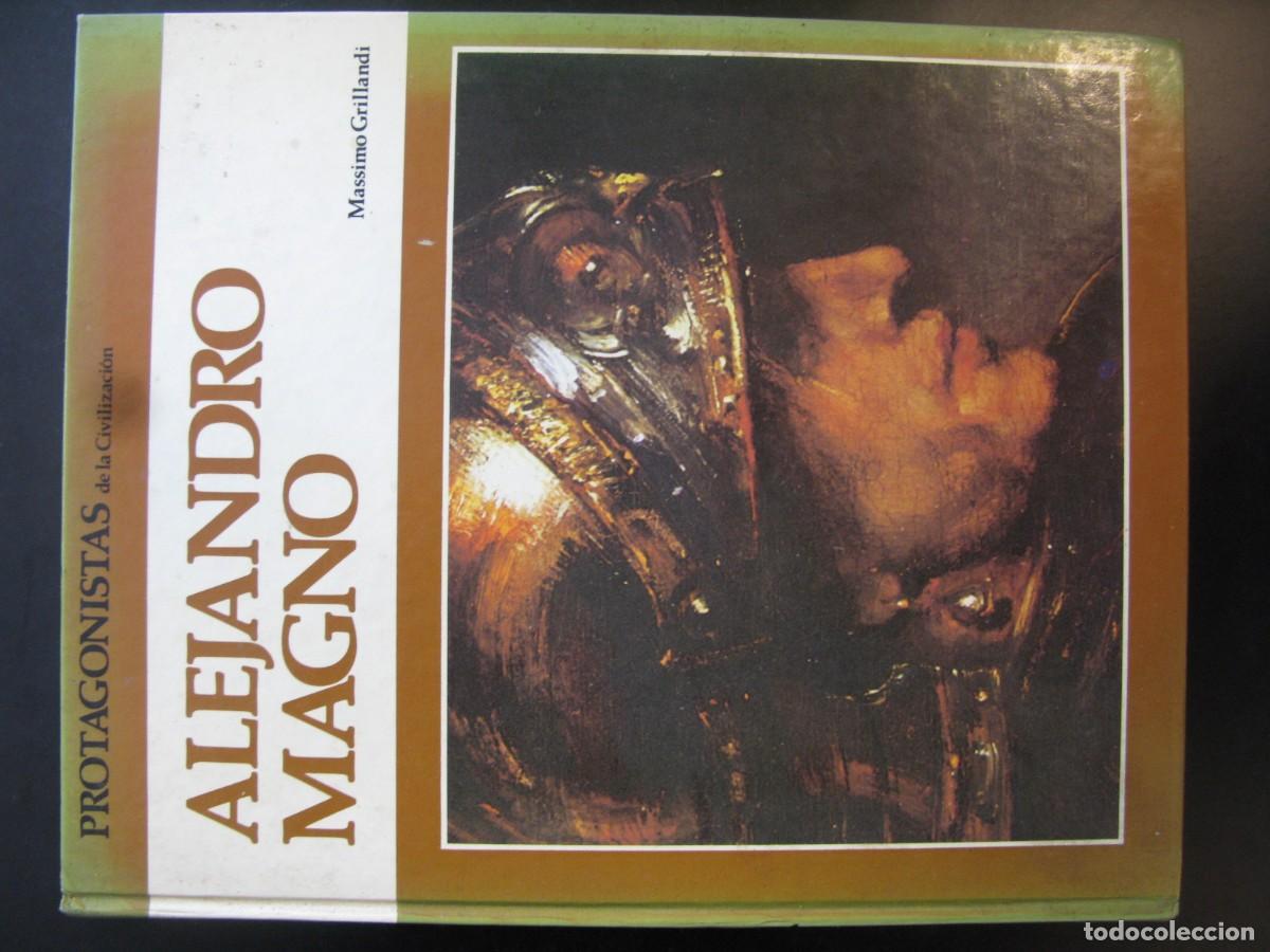Livros em segunda m&atilde;o: Alejandro Magno - protagonistas de la civilizaci&oacute;n - massimo grillandi