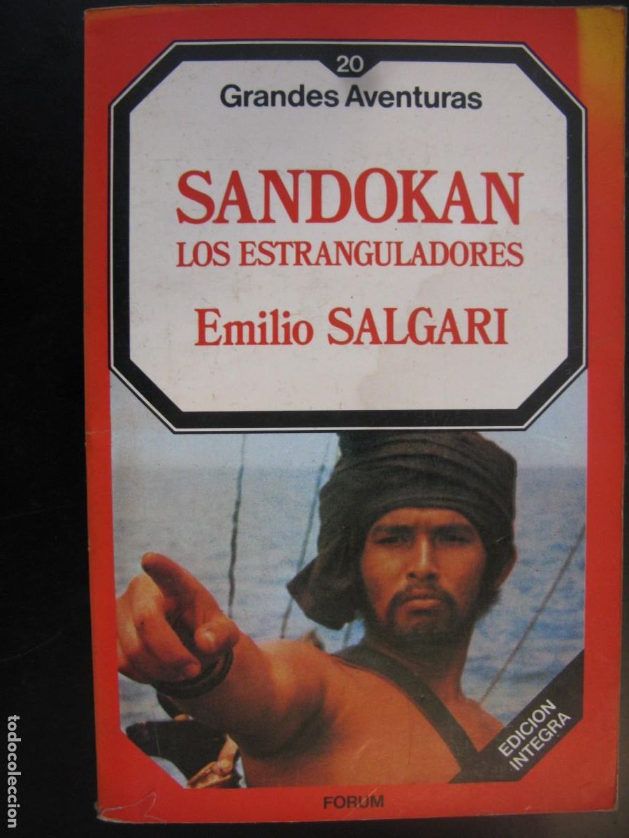 Livros em segunda m&atilde;o: Emilio Salgari - Sandokan, los estranguladores