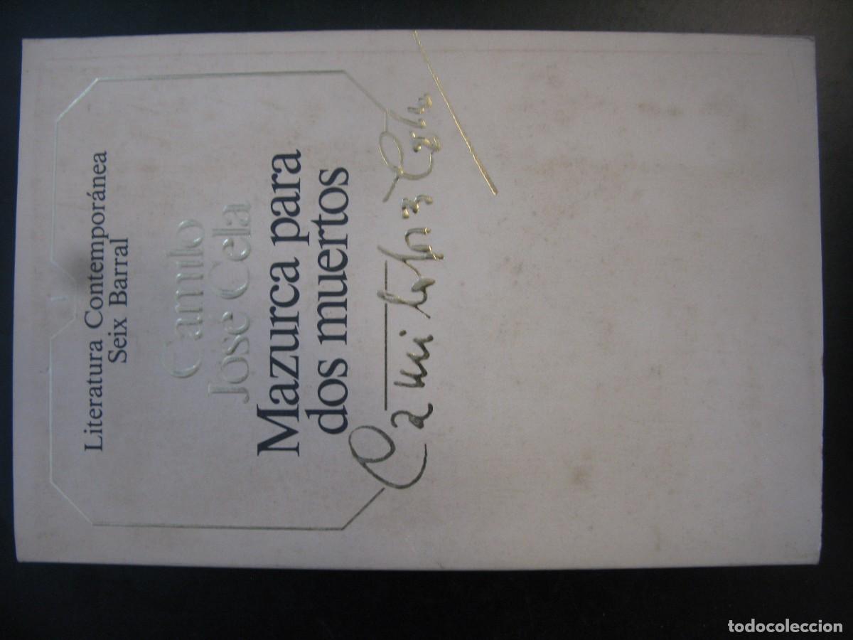 Libros de segunda mano: MAZURCA PARA DOS MUERTOS - CAMILO JOSE CELA