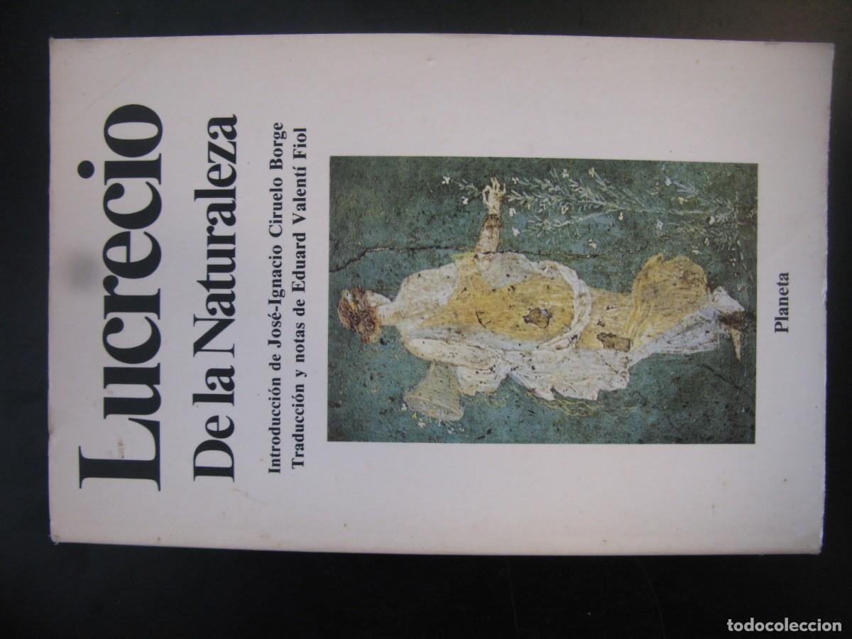 Second hand books: De la Naturaleza [Lucrecio]