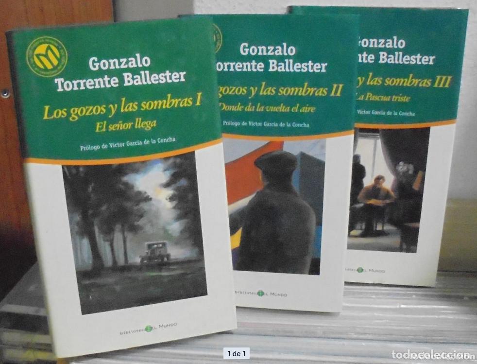 Libros de segunda mano: Los gozos y las sombras, 3 tomos. Gonzalo Torrente Ballester