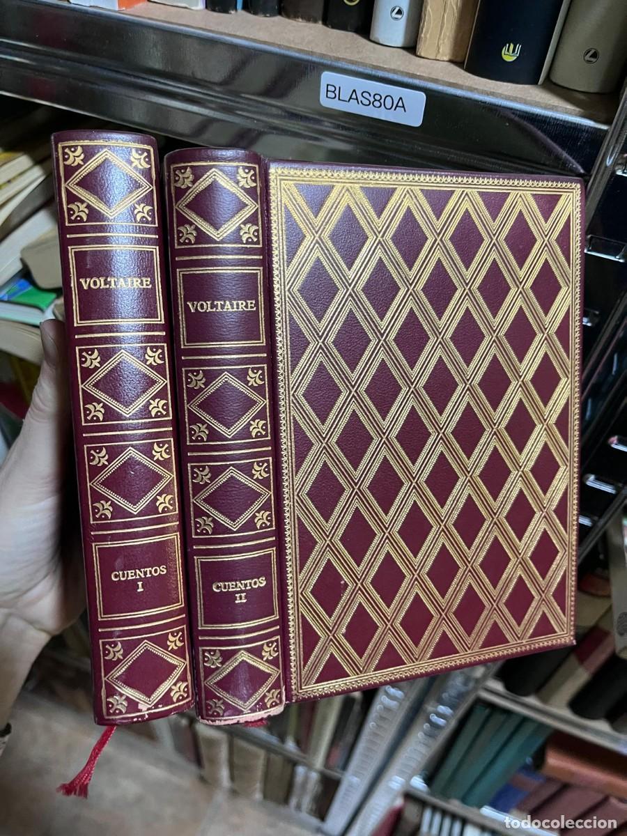 Libros de segunda mano: BLAS80A VOLTAIRE CUENTOS DOS TOMOS