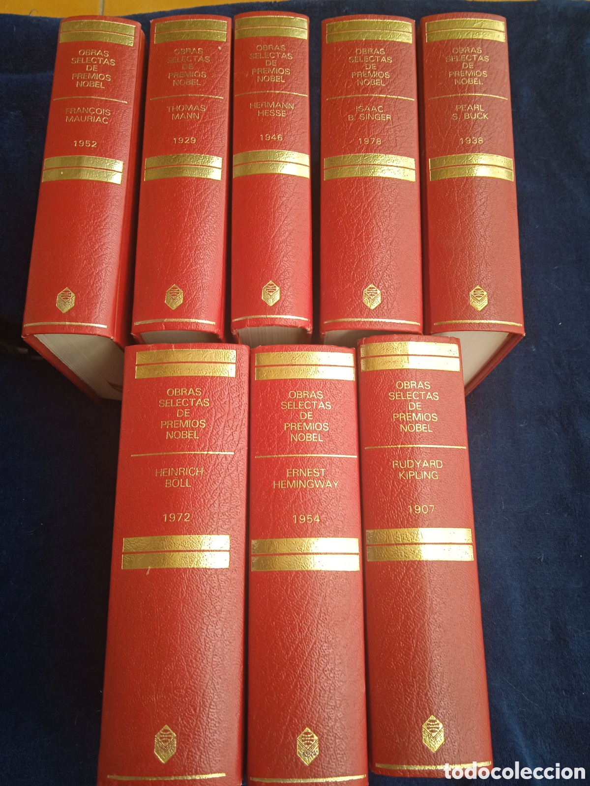 Libri di seconda mano: OBRAS SELECTAS DE PREMIO NOBEL -LOTE DE 8 LIBROS -ED. PLANETA - 1981