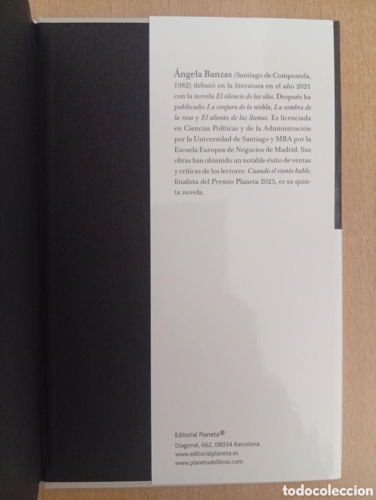 Libros de segunda mano: CUANDO EL VIENTO HABLE. &Aacute;ngela Banzas - Foto 4