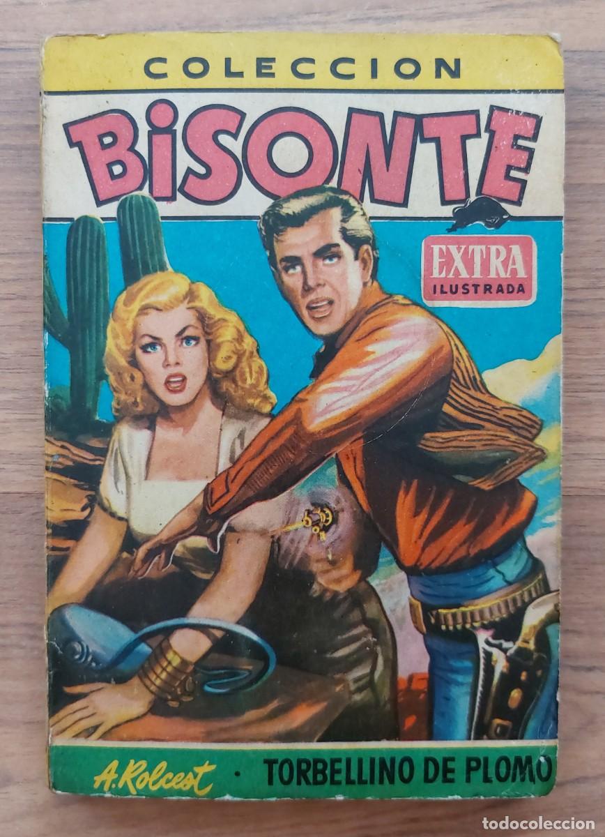 Libros de segunda mano: BISONTE EXTRA ILUSTRADA BRUGUERA OESTE N&ordm; 98-TORBELLINO DE PLOMO (A.ROLCEST) NOVELAS-BOLSILIBROS-PUL