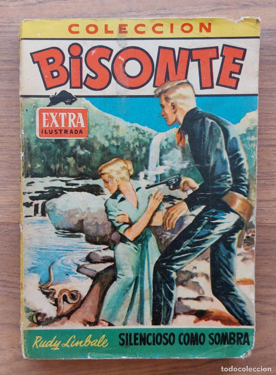 Libros de segunda mano: BISONTE EXTRA ILUSTRADA BRUGUERA OESTE N&ordm; 131-SILENCIOSO COMO SOMBRA (RUDY LINBALE) NOVELAS-PULP