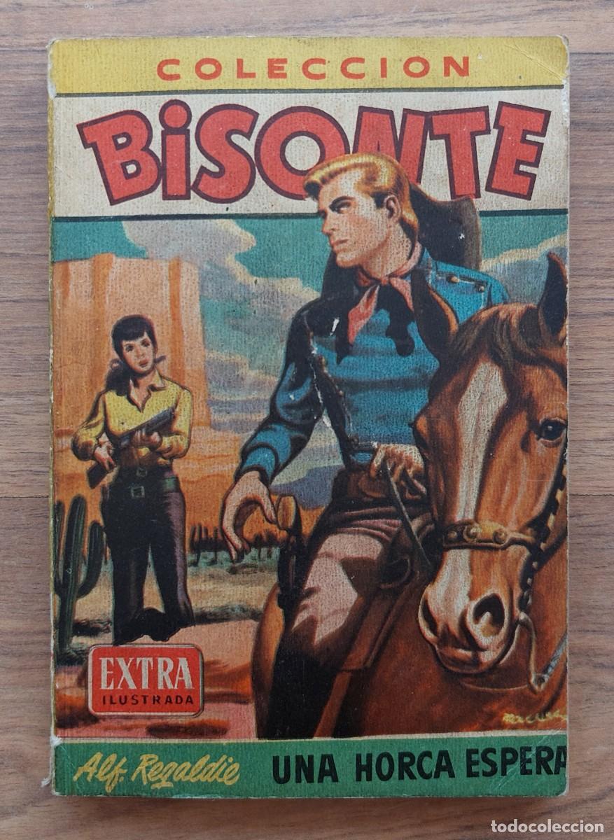 Libros de segunda mano: BISONTE EXTRA ILUSTRADA BRUGUERA OESTE N&ordm; 175-UNA HORCA ESPERA (ALF REGALDIE) NOVELAS-BOLSILIBROS