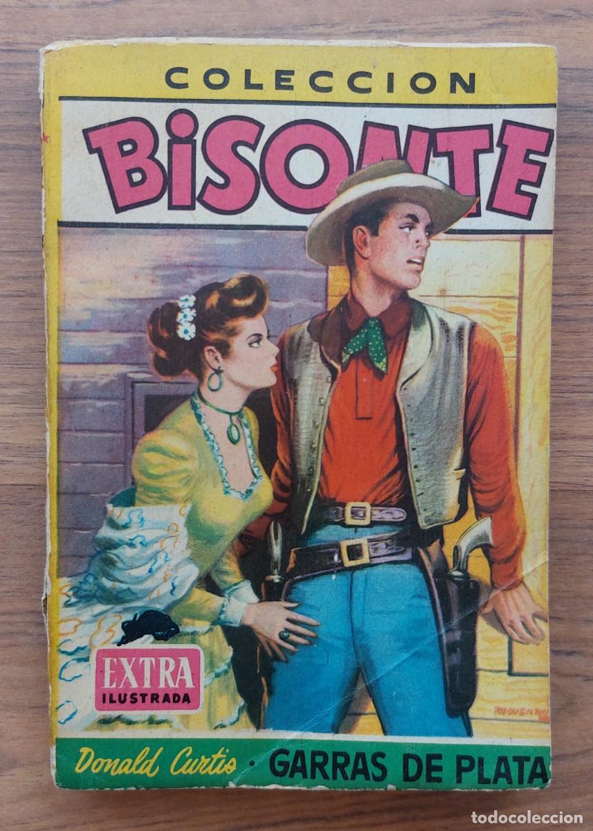 Libros de segunda mano: BISONTE EXTRA ILUSTRADA BRUGUERA OESTE N&ordm; 93-GARRAS DE PLATA (DONALD CURTIS) NOVELAS-BOLSILIBROS-PUL