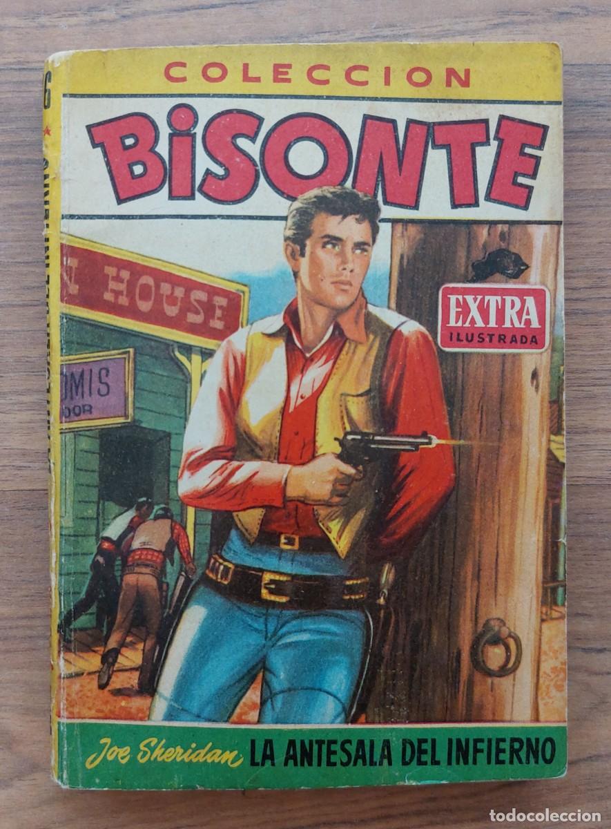 Libros de segunda mano: BISONTE EXTRA ILUSTRADA BRUGUERA OESTE N&ordm; 106-LA ANTESALA DEL INFIERNO (JOE SHERIDAN) NOVELAS-PULP
