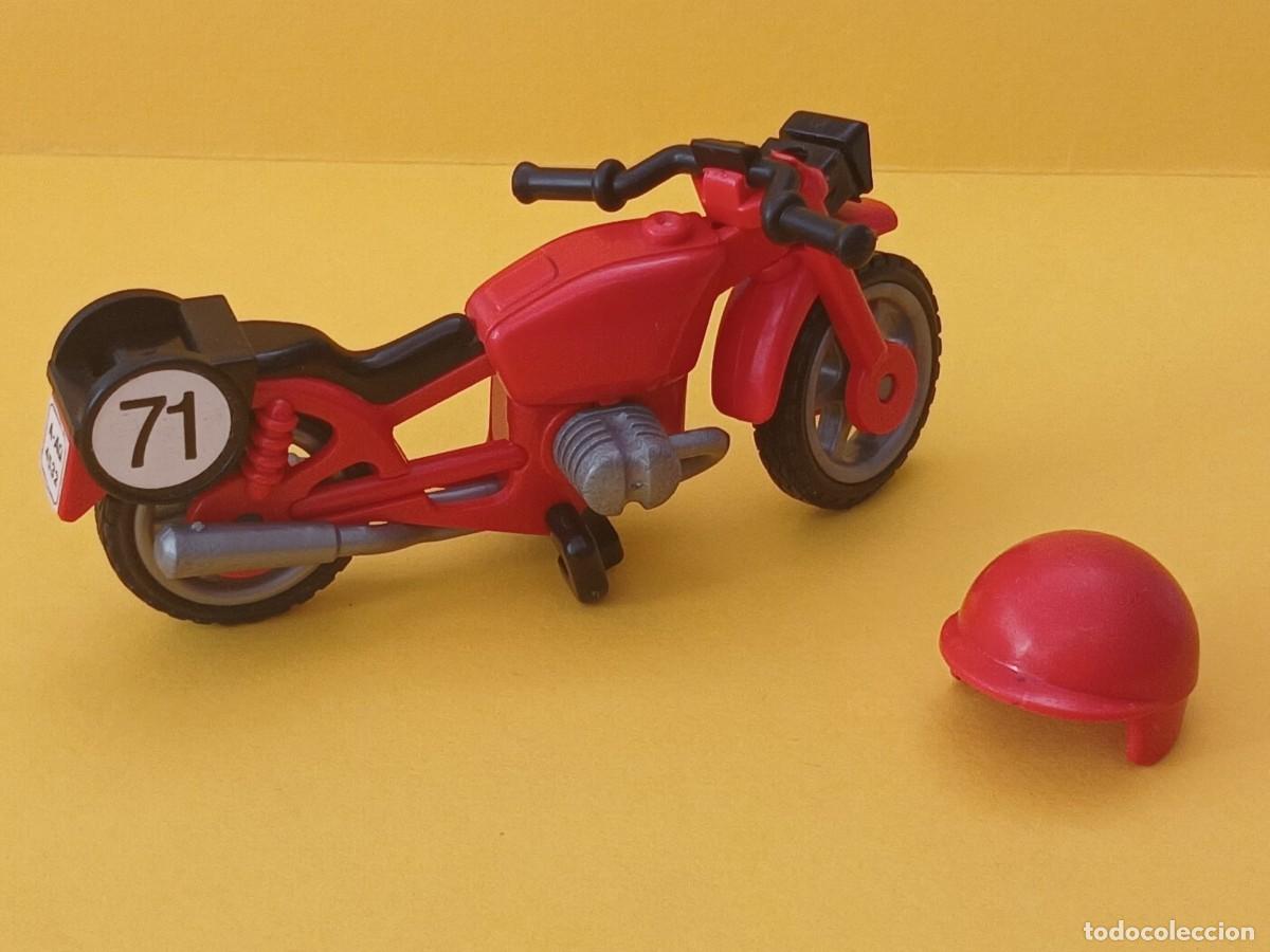 Libros de segunda mano: Playmobil moto antigua 3565
