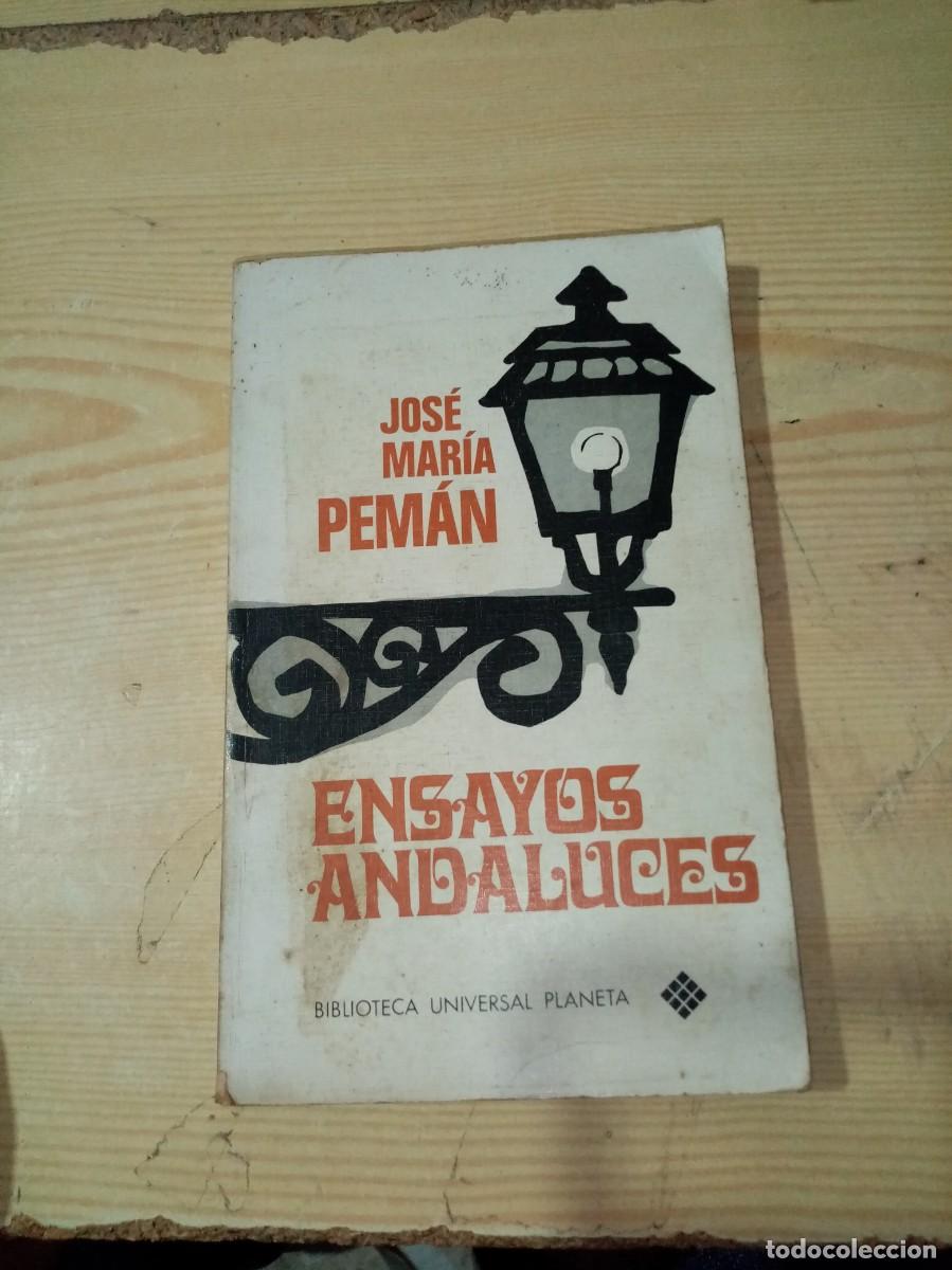 Libros de segunda mano: ENSAYOS ANDALUCES. JOSE MARIA PEMAN. EST6B1