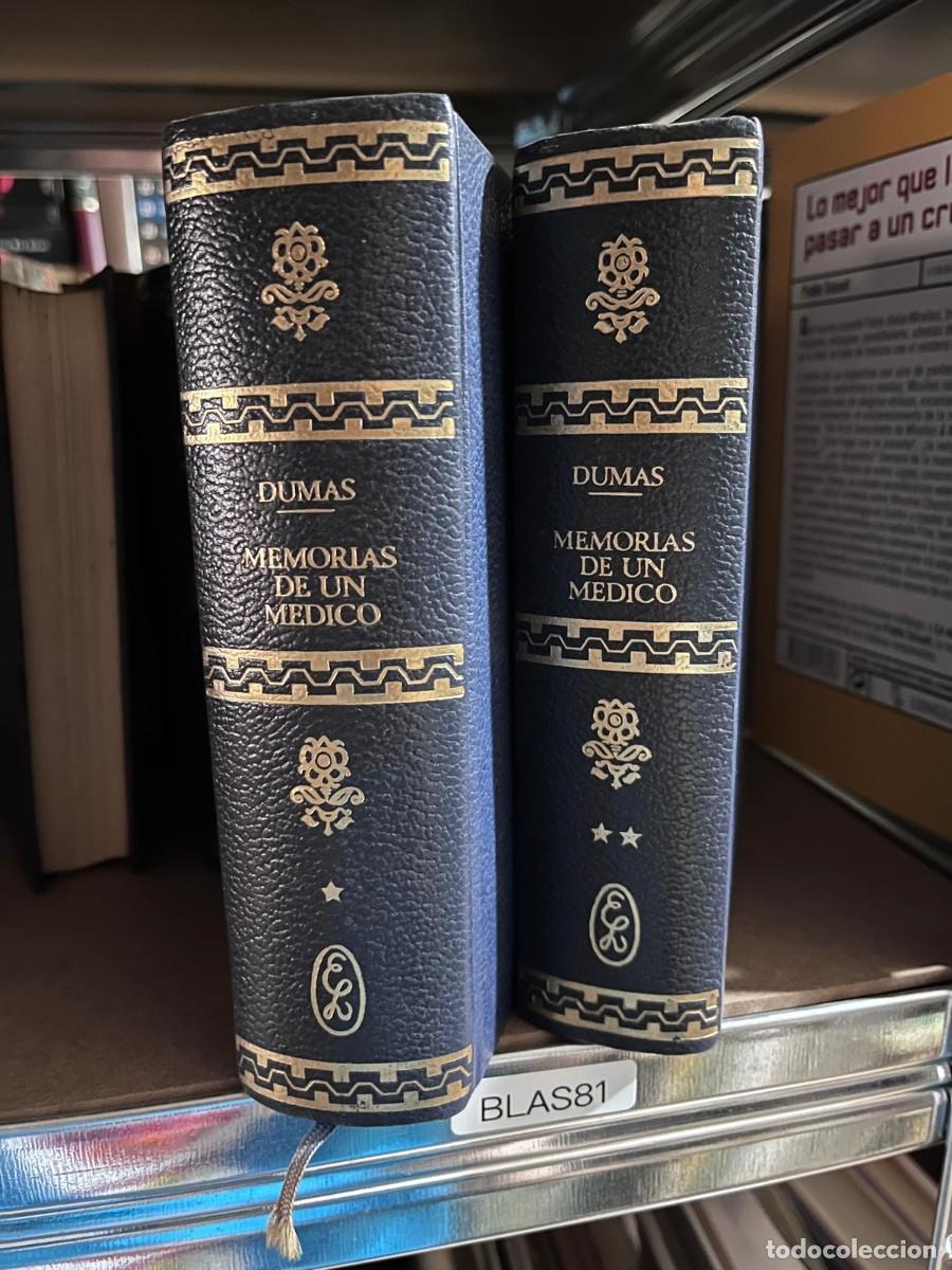 Libros de segunda mano: BLAS81 &mdash; Alexandre Dumas &mdash; Memorias de un m&eacute;dico (2 tomos) &mdash; Editorial Lorenzana &mdash;