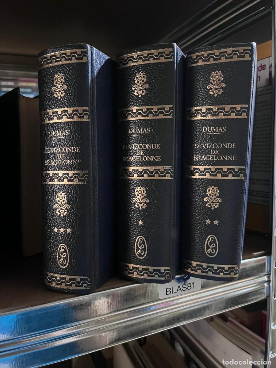 Libros de segunda mano: BLAS81 &mdash; Alexandre Dumas &mdash; El vizconde de Bragelonne (3 tomos) &mdash; Editorial Lorenzana &mdash;