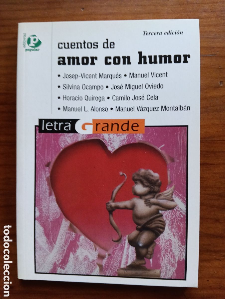 Libros de segunda mano: Cuentos de amor con humor, ediciones Popular, Letra Grande