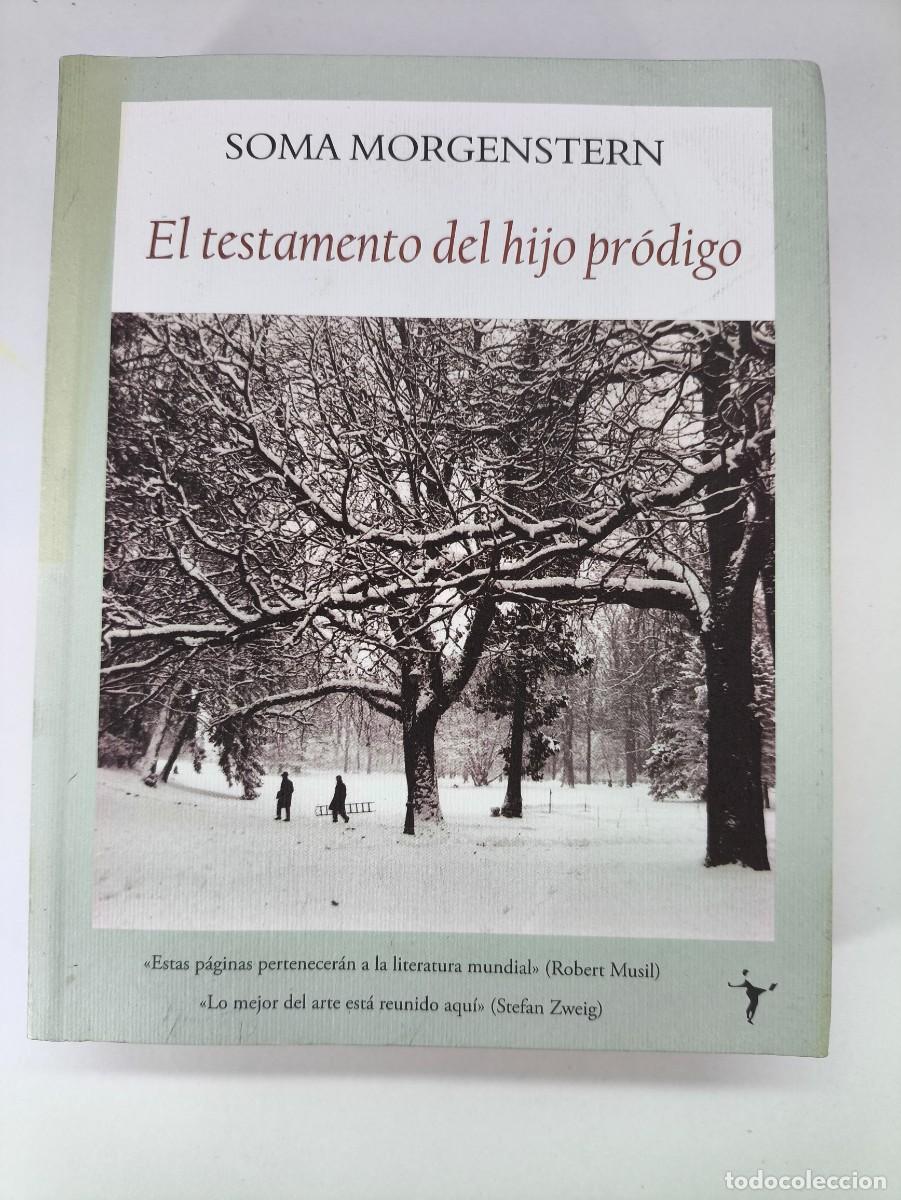 Libros de segunda mano: EL TESTAMENTO DEL HIJO PR&Oacute;DIGO / SOMA MORGENSTERN / 1&ordf; ed. 2010. editorial FUNAMBULISTA
