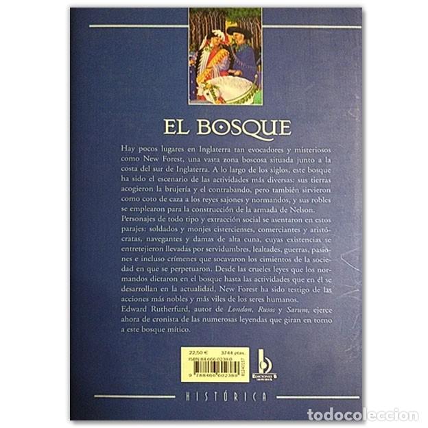Libros de segunda mano: EL BOSQUE Edward Rutherfurd - Foto 2