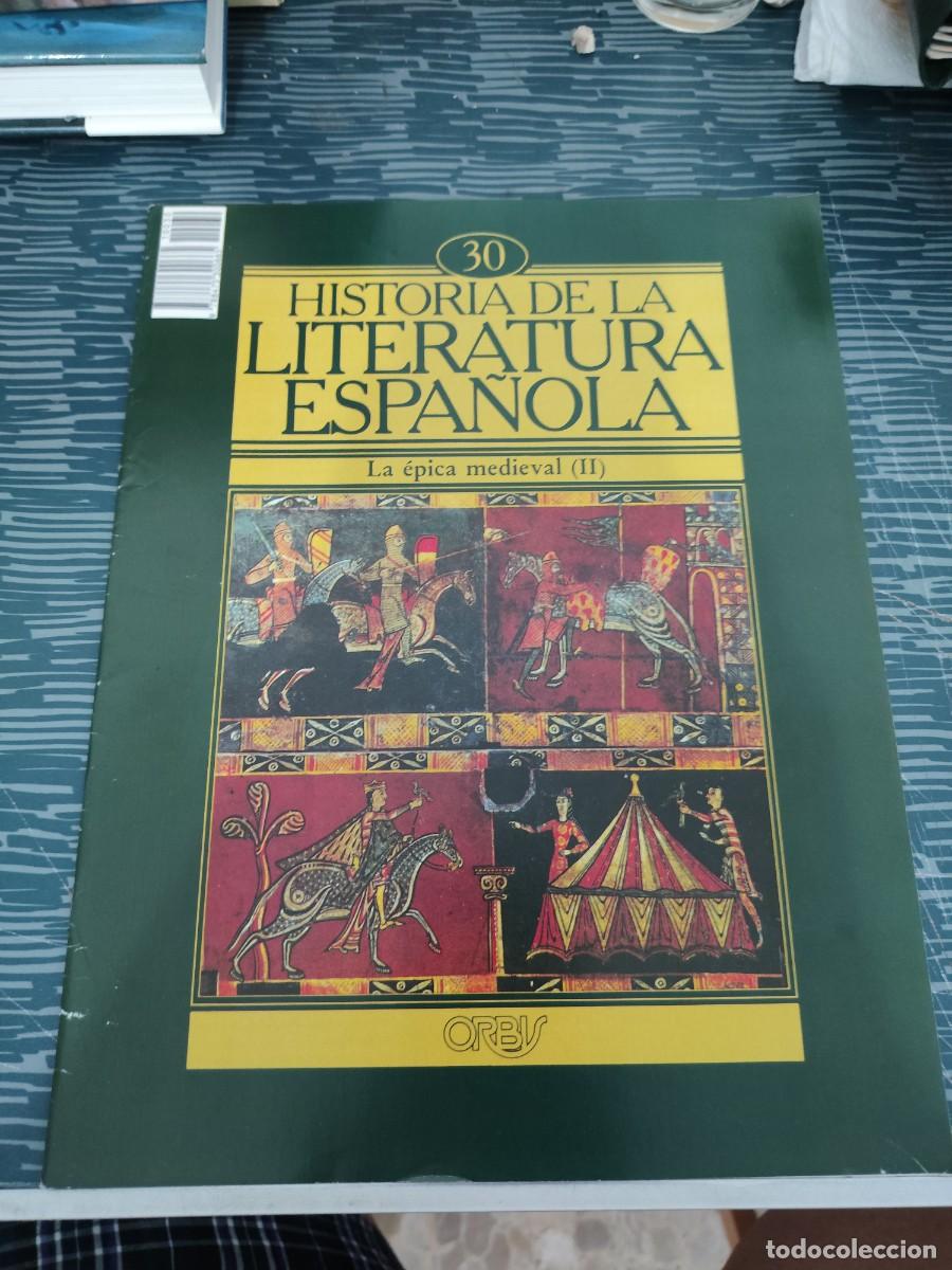 Libri di seconda mano: HISTORIA DE LA LITERATURA ESPA&Ntilde;OLA 30,ORBIS EDITORIAL,1982,VER FOTOS,LEER..