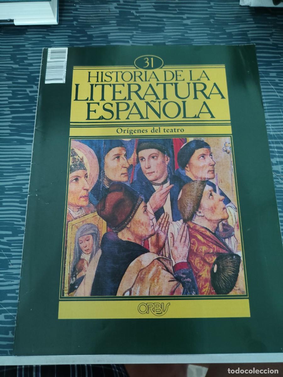 Libros de segunda mano: HISTORIA DE LA LITERATURA ESPA&Ntilde;OLA 31,ORBIS EDITORIAL,1982,LEER.