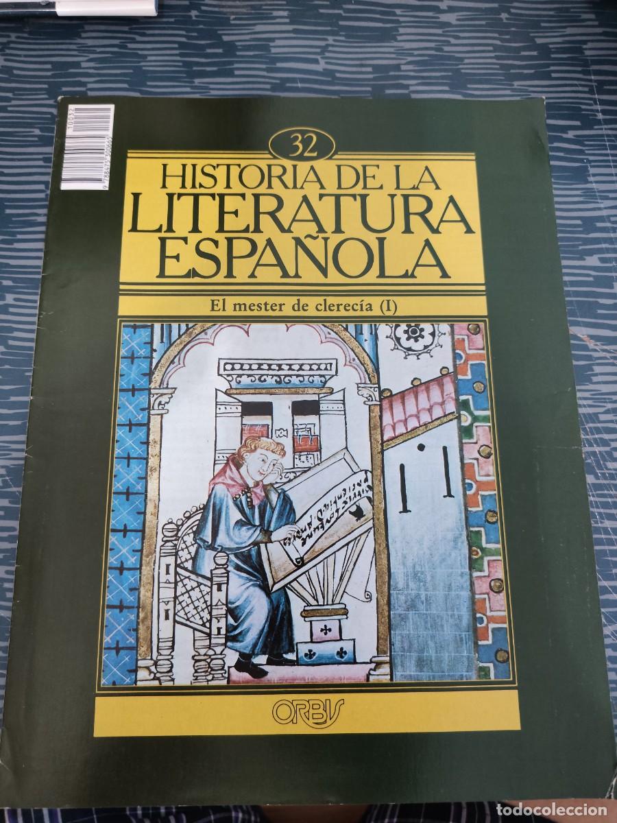 Libros de segunda mano: HISTORIA DE LA LITERATURA ESPA&Ntilde;OLA 32,ORBIS EDITORIAL,1982,LEER.