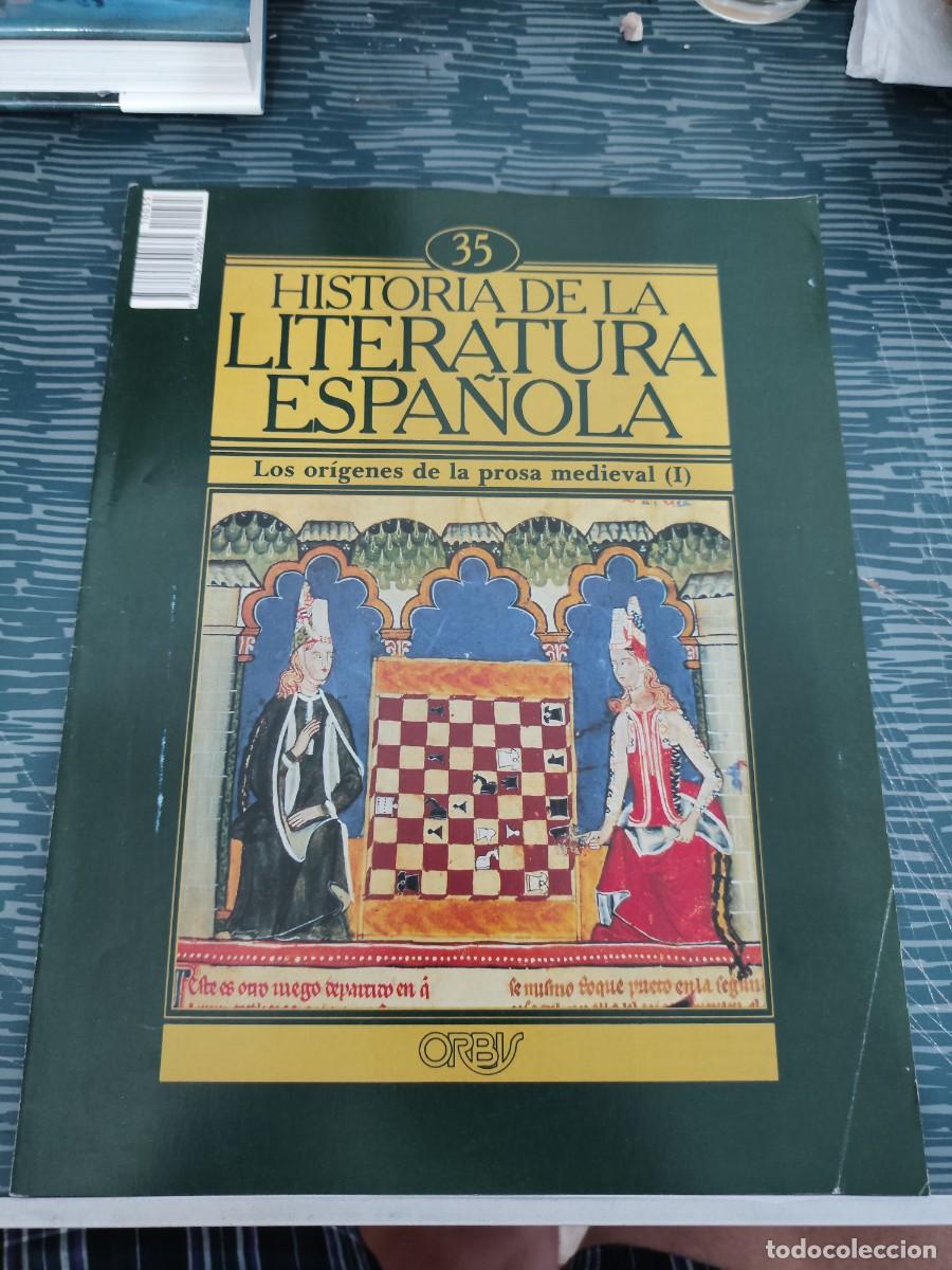 Libros de segunda mano: HISTORIA DE LA LITERATURA ESPA&Ntilde;OLA 35,ORBIS EDITORIAL,1982,LEER.