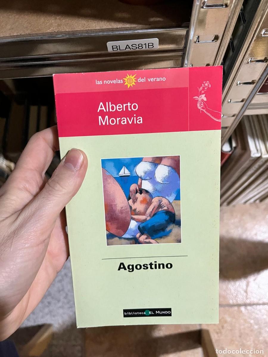 Libros de segunda mano: BLAS81B &mdash; Agostino &mdash; Alberto Moravia &mdash; Biblioteca El Mundo