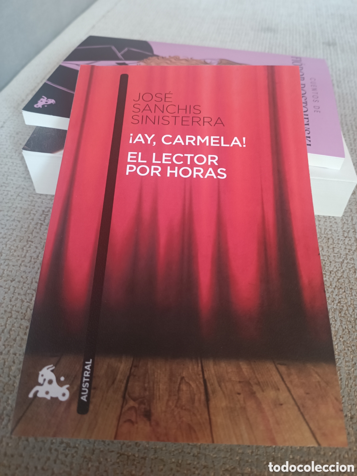 Libros de segunda mano: Ay Carmela el lector por horas Jose Sanch&iacute;s sinisterra Austral abril 2026