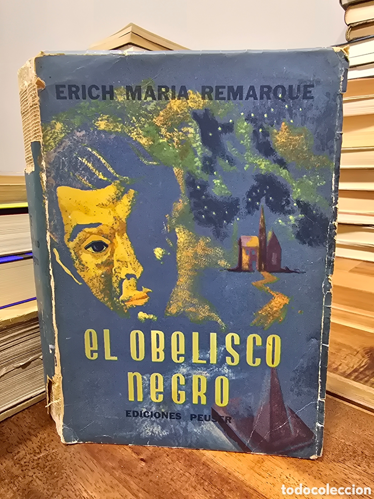 Libros de segunda mano: EL OBELISCO NEGRO Erich Maria Remarque EDICIONES PEUSER 1958 1&ordf; edicion Buenos Aires NOVELA
